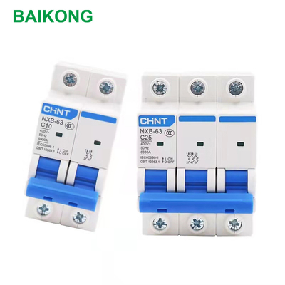 Hot Selling Plastic Baikong Professional Intelligent Chint Mcb Miniature Circuit Breaker